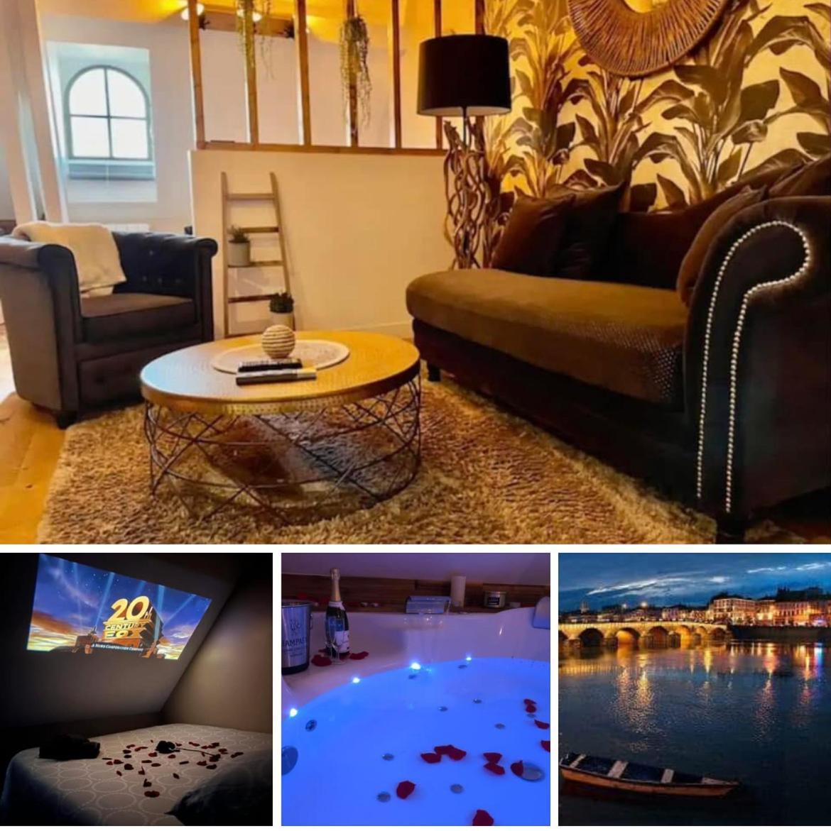 Sejour Detente Au Coeur De Macon Spa,Cine,Bouteille Offerte Dış mekan fotoğraf
